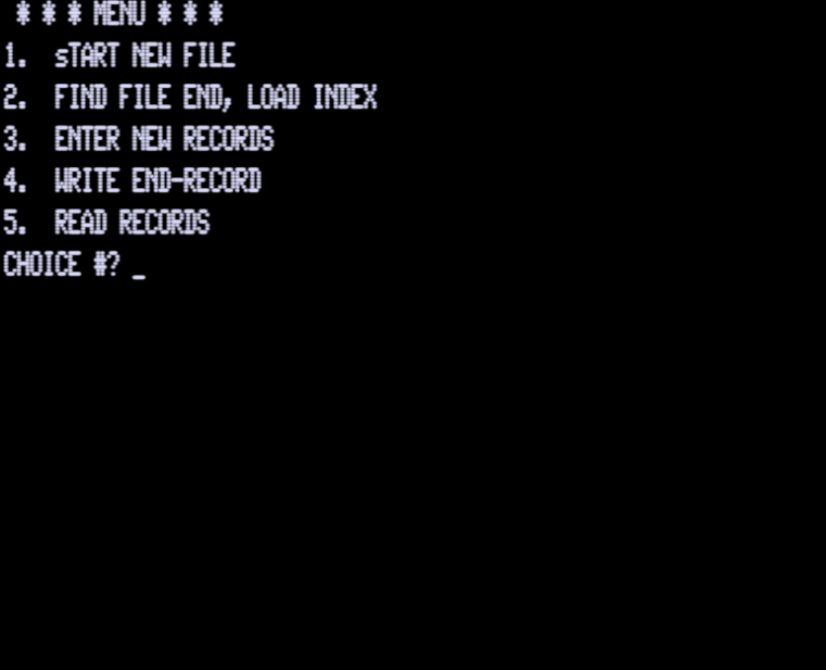 Screen shot
